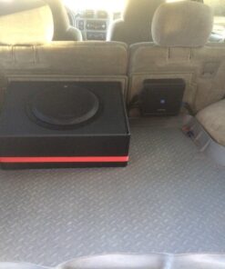 Rockford Fosgate Punch P300-12 Single 12" 300-Watt Amplified Subwoofer in Enclosure - Black 12 Inches Standard Packaging 41 71Um9wPPxPL