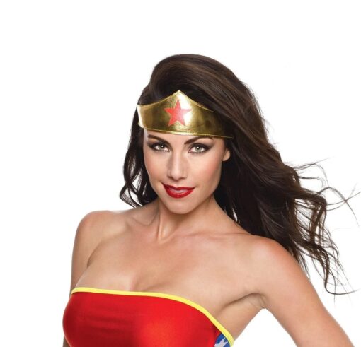 Rubie's Costume Co Women's Dc Superheroes Wonder Woman Tiara One Size