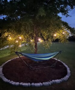 Brightech Ambience Pro Solar Powered Outdoor String Lights, 48 Ft Commercial Grade Waterproof Patio Lights, 15 Edison Bulbs, Shatterproof LED Chirstmas Solar String Lights - 1W LED, Soft White 48 Feet 43 71Un6hFJGJL