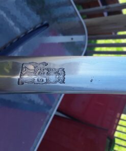 Handmade Sword Fully Functional Hattori Hanzo Katana Sword, 1045 Carbon Steel, Hand Forged Heat Tempered, Full Tang, Sharp, Black Scabbard Metallic-Fiber 45 71UoobvJThL