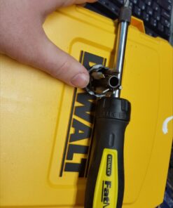 STANLEY Screwdriver, Ratcheting, Multi-Bit (69-189) 8 71Uoz7BcNL