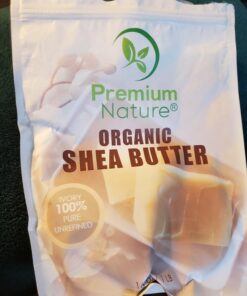 Premium Nature Organic Shea Butter - Pure & Raw Virgin Unrefined Body Butter - Dry Skin Care, Scar & Stretch Mark Cream, 16 oz 42 71UqLDcMQML