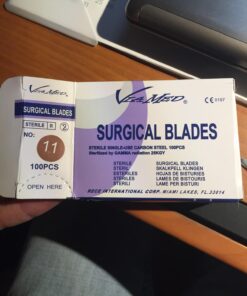 SURGICAL ONLINE 100 Scalpel Blades #11 and includes One Handle #3 14 71UqSvT8 5L