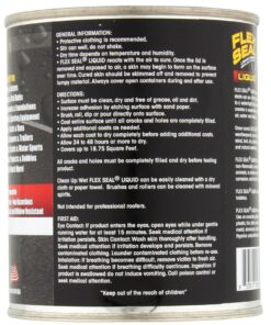 Alternative view of Flex Seal Liquid Large 128 Ounce (Clear)