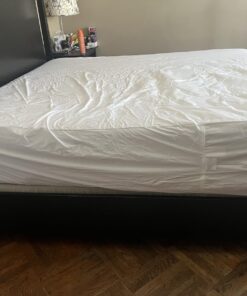 Utopia Bedding Zippered Mattress Encasement King - 100% Waterproof and Bed Bug Proof Mattress Protector - Absorbent, Six-Sided Mattress Cover 1 36 71Us HlFD9L