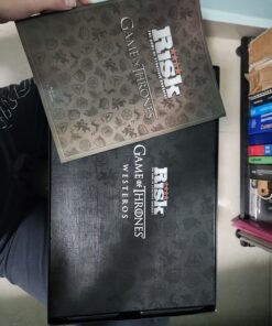 USAOPOLY Risk Themed Game of Thrones Strategy Board Game |for Game of Thrones Fans | Official Merchandise | Based on The TV Show on HBO 76 71Us36qinL