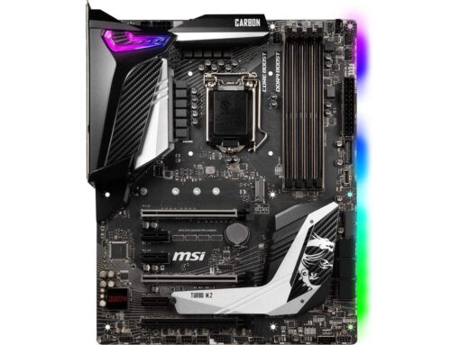 MSI MPG Z390 Gaming PRO Carbon LGA1151 (Intel 8th and 9th Gen) M.2 USB 3.1 Gen 2 DDR4 HDMI DP SLI CFX ATX Z390 Gaming Motherboard