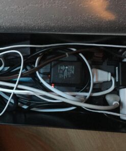 Belkin Surge Protector Power Strip w/ 8 Rotating & 4 Standard Outlets - 8ft Sturdy Extension Cord w/ Flat Pivot Plug for Home, Office, Travel, Desktop & Charging Brick - 4320 Joules of Protection 1 Pack 48 71UsRII46dL