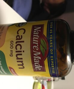 Nature Made Calcium 600 mg with Vitamin D3, Dietary Supplement for Bone Support, 220 Tablets Unflavored 220 Count (Pack of 1) 40 71UsRWVXpuL