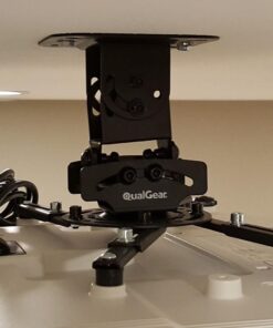 QualGear PRB-717-Blk Ceiling Mount Projector Accessory,Black Mount Black Mount 43 71Usuer6tGL
