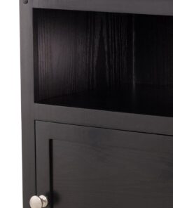 Winsome Wood Henry Accent Table, Black, 19 inches 27 71Ut2AkkoLL