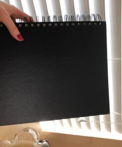 conda 8.5"x11" Hardbound Sketch Book, Double-Sided Hardcover Sketchbook, Spiral Sketch Pad, Durable Acid Free Drawing Art Paper for Kids & Adults A413723 8.5"x11" 32 71UtCGacwVL