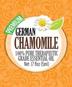 Alternative view of German Chamomile 100% Pure, Best Therapeutic Grade Essential Oil - 5ml Chamomile (German) 0.17 Fl Oz (Pack of 1)