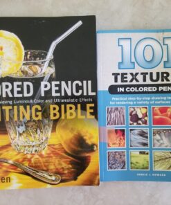 101 Textures in Colored Pencil: Practical step-by-step drawing techniques for rendering a variety of surfaces & textures 24 71UvJLRmwFL
