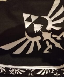Nintendo Zelda Triforce Black/Silver Messenger Laptop Bag 9 71UvfVdth4L