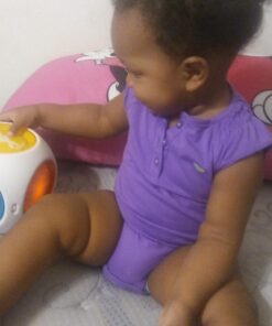 Munchkin® Mozart Magic® Cube Music Toy for Baby and Toddler - Includes 5 Instrument Sounds, 8 Mozart Songs and Lights 33 71UvqDSxHkL