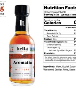 Hella Cocktail Co. 5-Pack Bitters Bar Set (8.5 Fl Oz Total) - Craft Aromatic, Orange, Ginger, Mexican Chocolate, and Smoked Chili Cocktail Bitters Variety Pack 1.7 Ounce (Pack of 5) 16 71UwNmISD8L