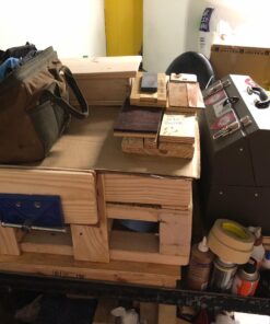 IRWIN Woodworking Vise, 6-1/2-Inch (226361) Silver/Blue 75 71UxKTSGzhL