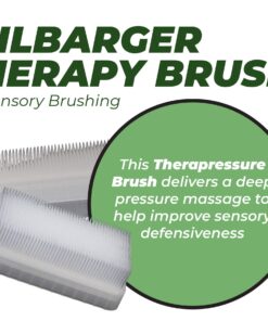 Wilbarger Therapy Brush - Therapressure Brush for Occupational Therapy for Sensory Brushing – Designed by Patricia Wilbarger – Use as Part of The Wilbarger Brushing Protocol – 12 Pack 10 71UxYItMv7L
