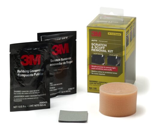 3M Scratch and Scuff Removal Kit, 39087, 1 Kit Scratch & Scuff