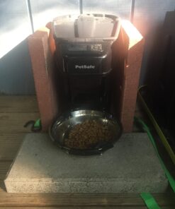 PetSafe Healthy Pet Simply Feed - Automatic - Headquartered in Knoxville, TN - Automatic Dog Feeder from the Engineers of the Smart Feed & Dancing Dot - 1-Year Comprehensive Protection Plan,Black 46 71UyqBEAVJL 2