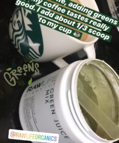Raw Life Organics Green Juice Powder Organic Superfoods - 30 Servings - Support Immune System - 2.5bn Probiotics - Support Gut Health 9 71Uzp1TiwOL