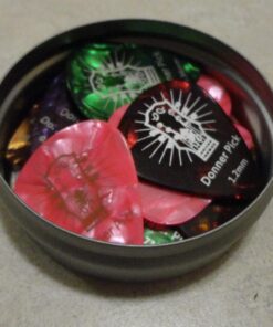 Donner Celluloid Guitar Picks 16 Pack with Tin Box includes Thin, Medium, Heavy & Extra Heavy Picks, for Acoustic Guitar Electric Guitar Ukulele 16 Pcs Picks Dazzle pattern 46 71V rW9w6pL 2