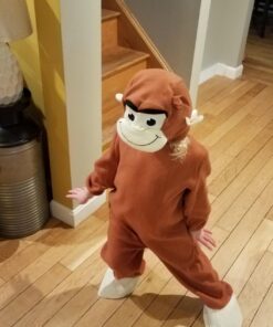 Curious George Costume Small Multicolor Standard Packaging 22 71V zGuV3cL