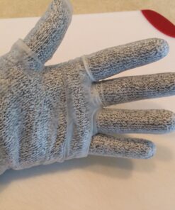 NoCry Premium Cut Resistant Gloves Food Grade — Level 5 Protection; Ambidextrous; Machine Washable; Superior Comfort and Dexterity; Lightweight Protective Gloves; Complimentary eBook Small Original Grey 36 71V05qo5D8L