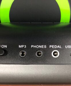 PAXCESS Electronic Drum Set, Roll Up Drum Practice Pad Midi Drum Kit with Headphone Jack Built-in Speaker Drum Pedals Drum Sticks 10 Hours Playtime,Great Holiday Birthday Gift for Kids green 43 71V0cNdBojL