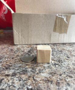 Oojami Wooden Building Blocks Set - 120 Blocks in 6 Shapes w/a Carrying Storage Bag (Natural) 12 71V1Vu05npL