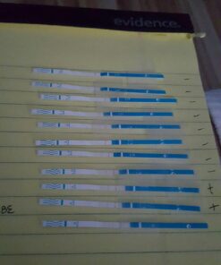 Clinical Guard 40 Ovulation Test Strips and 10 Early Pregnancy Test Strips Combo Rapid HCG Test Fertility Ovulation Predictor Kit 50 Count (Pack of 1) 71 71V1yvncSFL