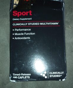 GNC Mega Men Sport Daily Multivitamin for Performance, Muscle Function, and General Health -180 Count 180 Count (Pack of 1) 37 71V1zBx3doL