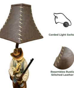River's Edge 491 Floor Lamp 64"" - Cowboy Floor Lamp - Western 10 71V2CHKK8nL