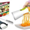 Spiralizer Newest & Improved 2018 Vegetable Slicer Complete Bundle - Best Vegetable Cutter - Zucchini Pasta Noodle Spaghetti Maker