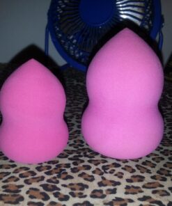 Essencell Cosmetic Pro Makeup Blender Sponges 2pc Pack - Easily Blend Liquid Foundation,Highlight and Contour-Flawless Sponge Applicator 2 Count (Pack of 1) 37 71V3n6EYJL