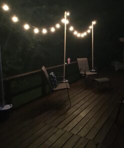 20 Pack S14 Clear Bulbs 11 Watt Warm Replacement Incandescent Glass Light Bulbs with E26 Medium Base for Indoor and Outdoor Commercial Grade Outdoor Patio Vintage String Lights 31 71V4BThRML