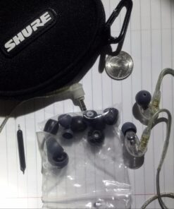 Shure SE215-CL Sound-isolating Earphones - Clear 3.5mm Cable 29 71V4NkKX8L