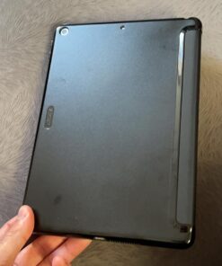 ESR for iPad 9.7 Inch Case, Trifold Smart Case Compatible with iPad 5th/6th Generation, Two-Way Stand, Slim and Lightweight, Auto Sleep and Wake, Ascend Series Case, Black 01black 56 71V4giviNXL