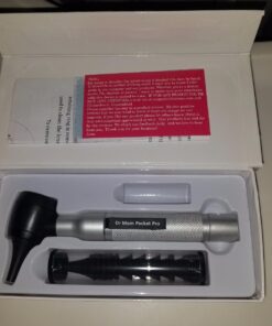 【Lifetime Warranty】4th Generation Doctor Mom LED Pocket Pro Otoscope with both Adult and Pediatric Disposable Specula Tips, Battery, and Protective Hard Plastic Case 31 71V589FJnJL