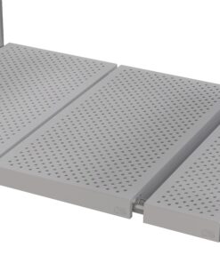 DecoBros Under Sink 2 Tier Expandable Shelf Organizer, Silver 30 71V5UFVlP0L