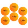 STIGA Tournament-Quality 3-Star Ping Pong Balls – Official Size and 40mm Weight – Ultimate Durability and High-Performance Table Tennis Balls – 6 Pack (Orange) - for Indoor/Outdoor Ping Pong Tables 2021 Style