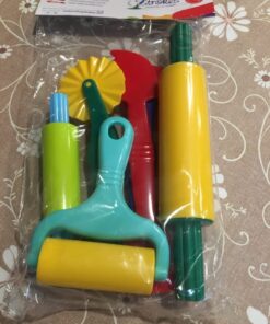 Clay and Dough Tools Six Piece Set - Ages 3 & Up DIMROM (6pcs) 6pcs 21 71V6CxcVaLL