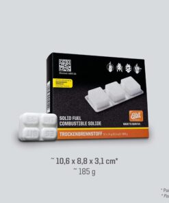 Esbit 1300-Degree Smokeless Solid 14g Fuel Tablets for Backpacking, Camping, and Emergency Prep 12 Pieces 18 71V6VHKWhOL