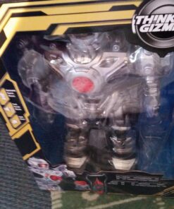 Think Gizmos Large Remote Control Robot for Kids – Superb Fun Toy RC Robot – Remote Control Toy Shoots Missiles, Walks, Talks & Dances (10 Functions) (Silver) Silver 44 71V76wQkPRL