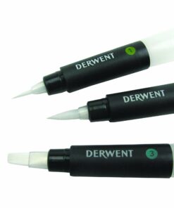 Derwent Art Supplies, Waterbrush, 3 Pack (2301975) Assorted Tips 3 Pack 17 71V7C1rMAHL