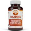 1600mg Organic Turmeric Curcumin w/Bioperine and Black Pepper | Non-GMO | Natural Joint Support | Highest Potency with 95% Standardized Curcuminoids | Gluten Free | 120 Vegetarian Caps