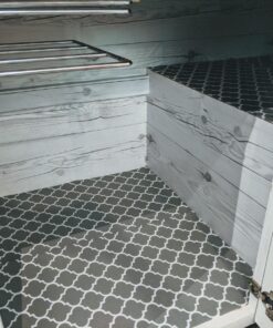 ROSEROSA Peel and Stick PVC Reclaimed Wood Self-Adhesive Wallpaper Covering Countertop Backsplash Panel White (22344 : 1.64 Feet X 9.84 Feet) 40 71V8WPQfylL