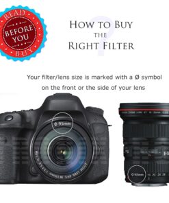 Alternative view of Tronixpro 95mm Pro Series High Resolution Digital Ultraviolet UV Protection Filter for Sigma 150-600mm 50-500mm, Tamron SP 150-600mm f/5-6.3 Di VC USD Lens + Microfiber Cloth 95mm UV Filter