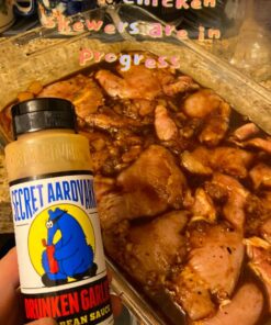 Secret Aardvark Hot Sauce Variety Pack – Drunken Jerk, Drunken Garlic, and Habanero Hot Sauce, Low Carb, Gluten-Free Hot Sauce & Marinade Gift Set – 8 fl oz 3 Pack 17 71V954ea1qL